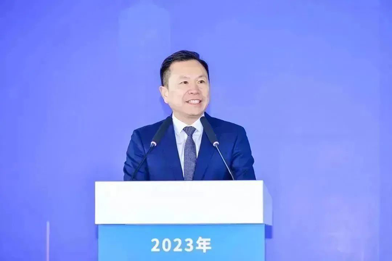 共建未来丨天游ty8检测中心股份（上海）创新基地亮相“2023年闵行区重大工程项目开工仪式”主会。